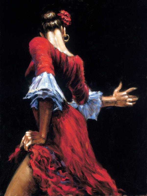 Flamenco Dancer In The Luna Legacy Book By Paula Wynne