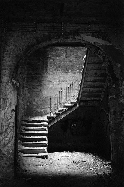 Abandoned Hospital Stairway - Grottos Secret Paula Wynne