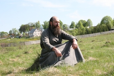 Bald Medieval Monk In Elixa