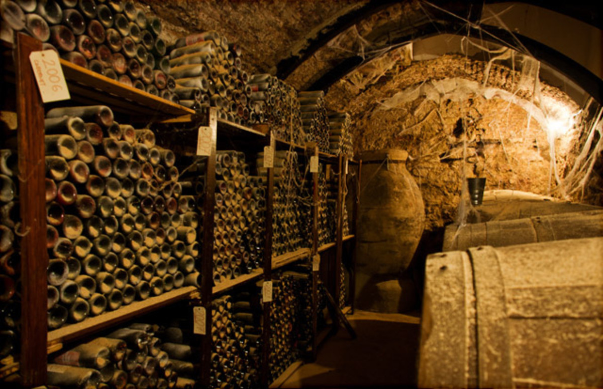 Spooky Wine Cellar In Elixa