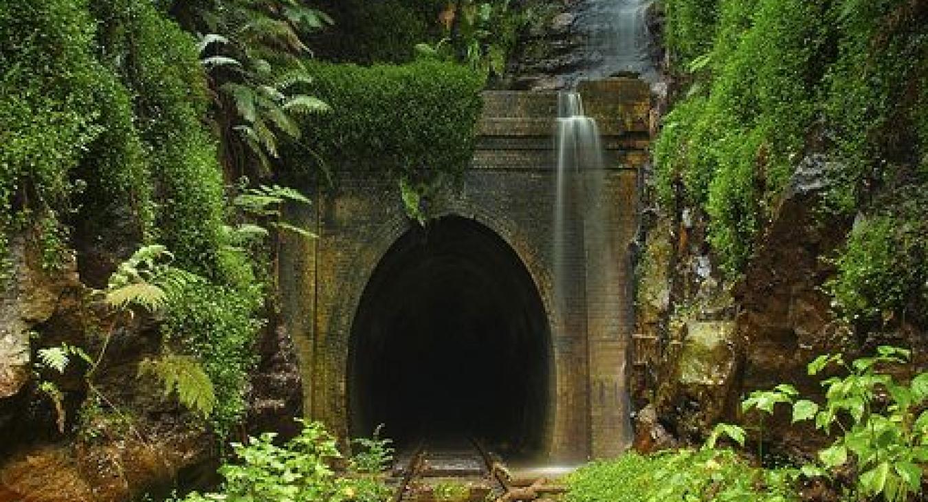Abandoned Helensburgh Railroad Tunnel Australia Flying Without Wings Book By Paula Wynne