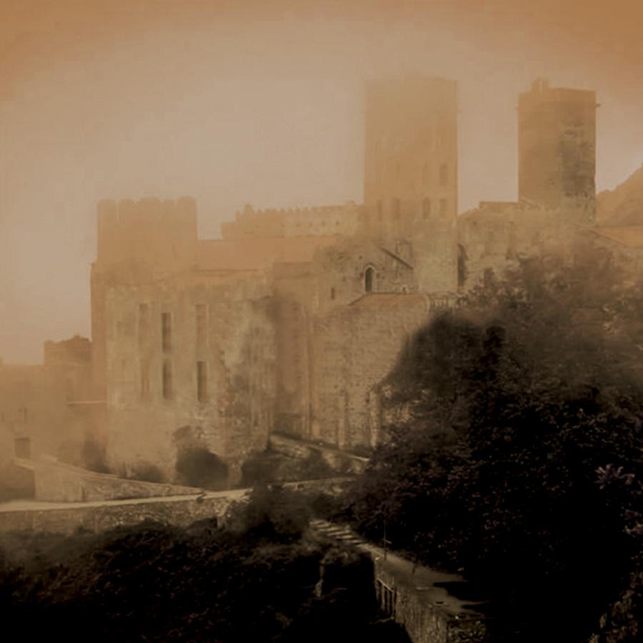This is how I imagine my medieval abbey on Sierra del Torcal featured in The Sacred Symbol to look like. You can also see how my characters live there in my free medieval suspense thriller- Elixa.