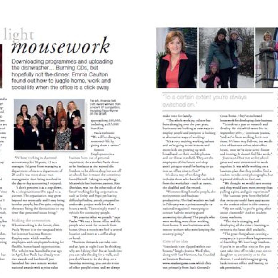 Paula featured in Berkshire Life with various other award winning business women.