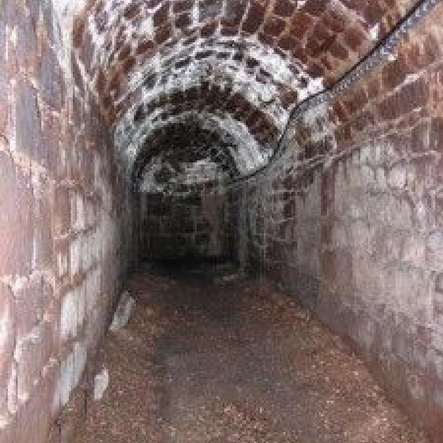  Exeter's underground tunnel inspired my when writing my crisis scene in The Grotto's Secret where my heroine flees from the bad guy.
